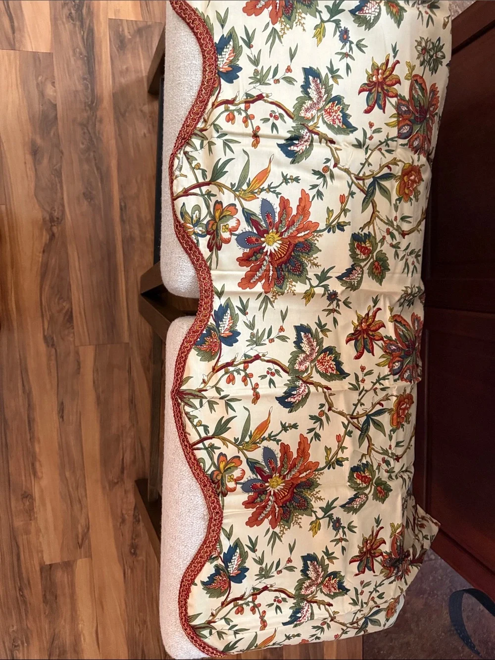 Waverly Felicite Jacobean Valance-New in Pkg Qty 2 for this price